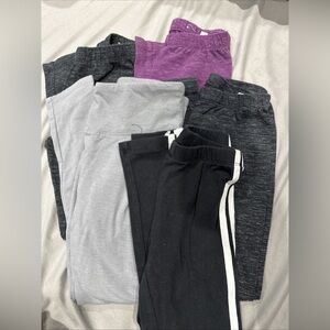 Pre-Owned SO Size Small  7 Girl Leggings Lot Of 5